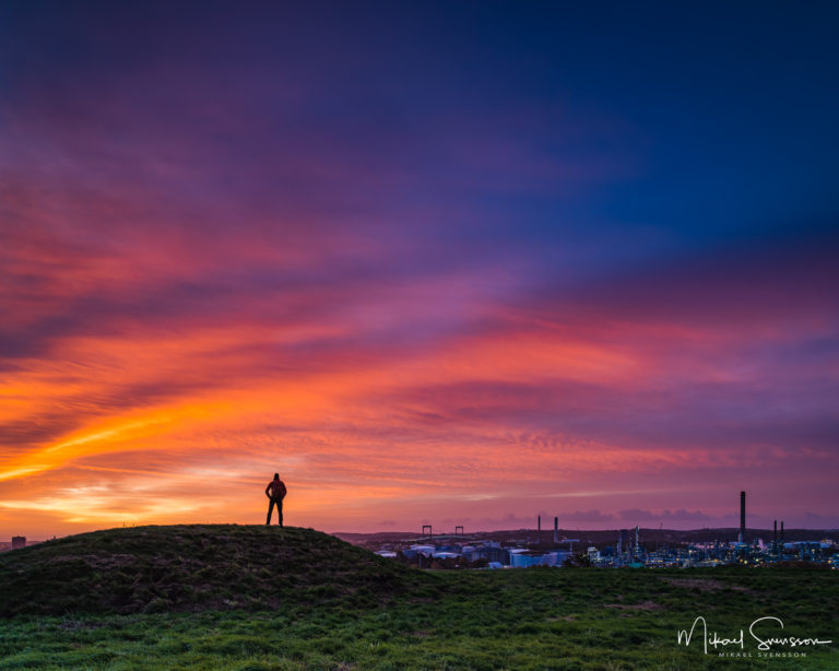 Utsikt från Väderutsikten, Hisingen.