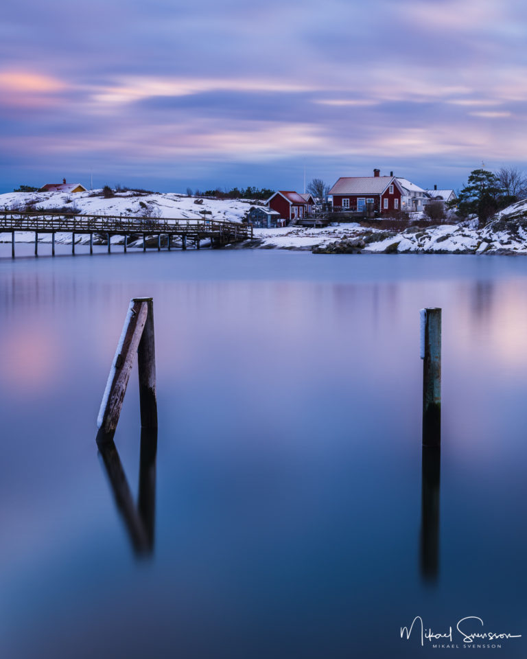 Långholmen sett från Nötö, Hisingen.