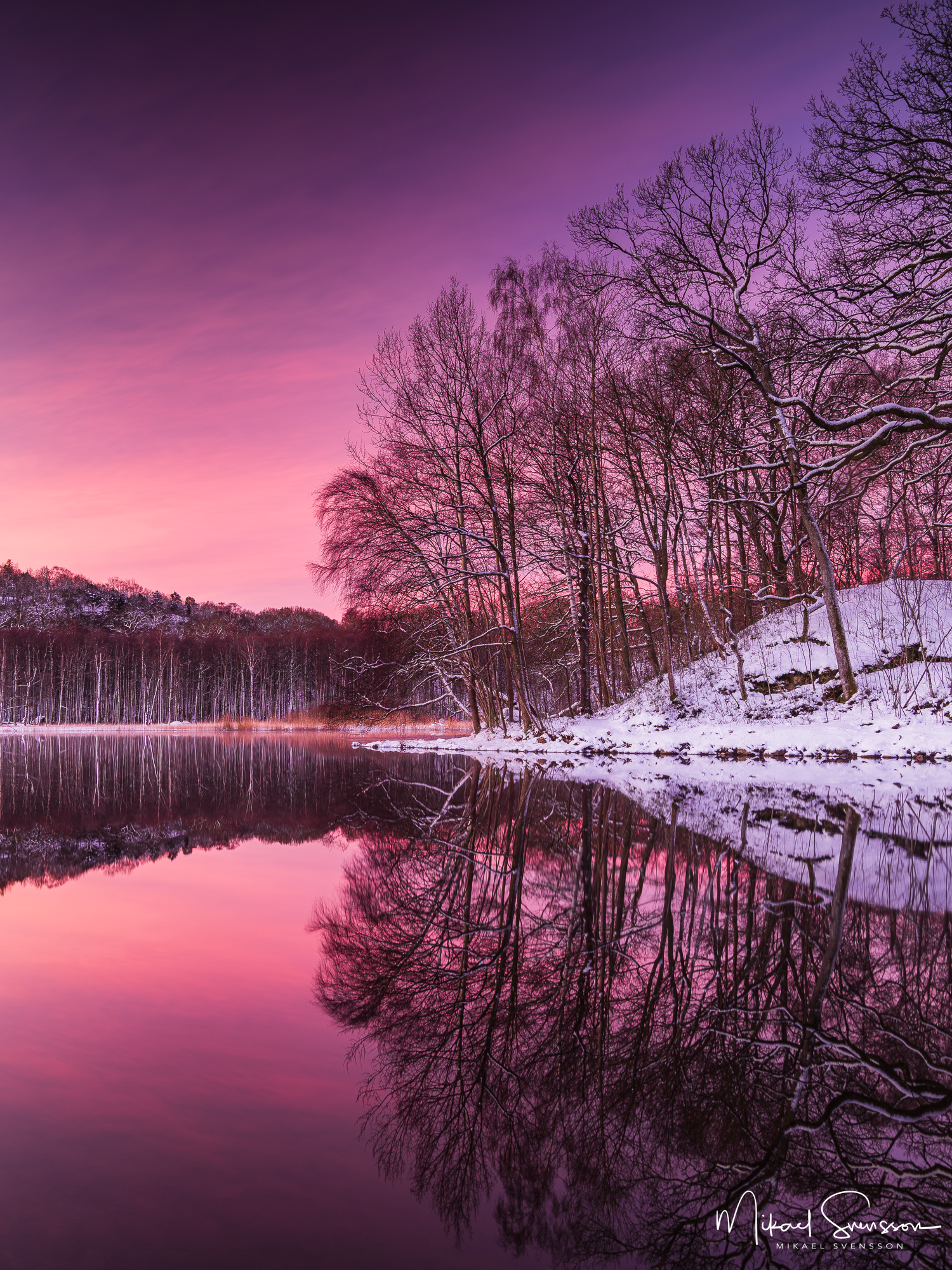 Gryning vid Ståloppet, Mölndal.
