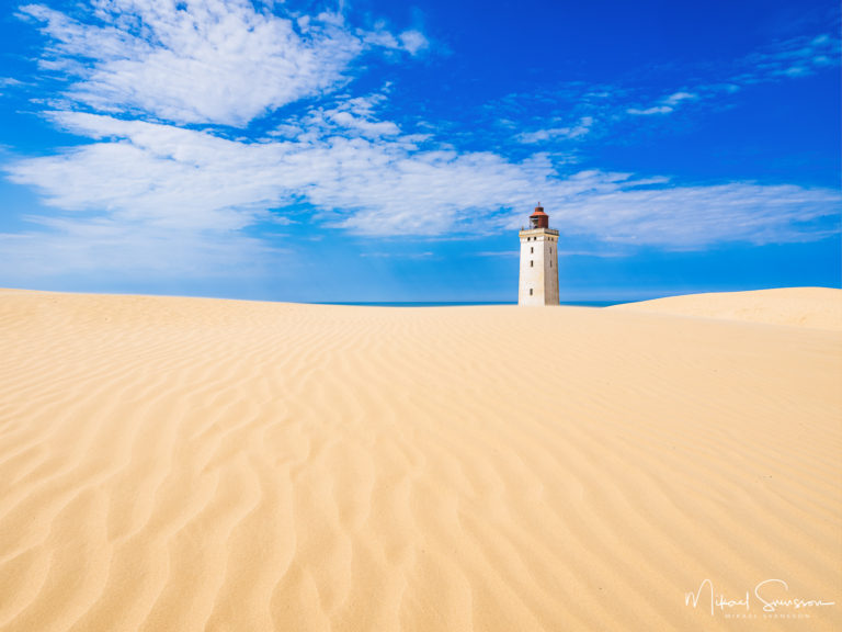Rubjerg Knude fyr, Nordjylland, Danmark.