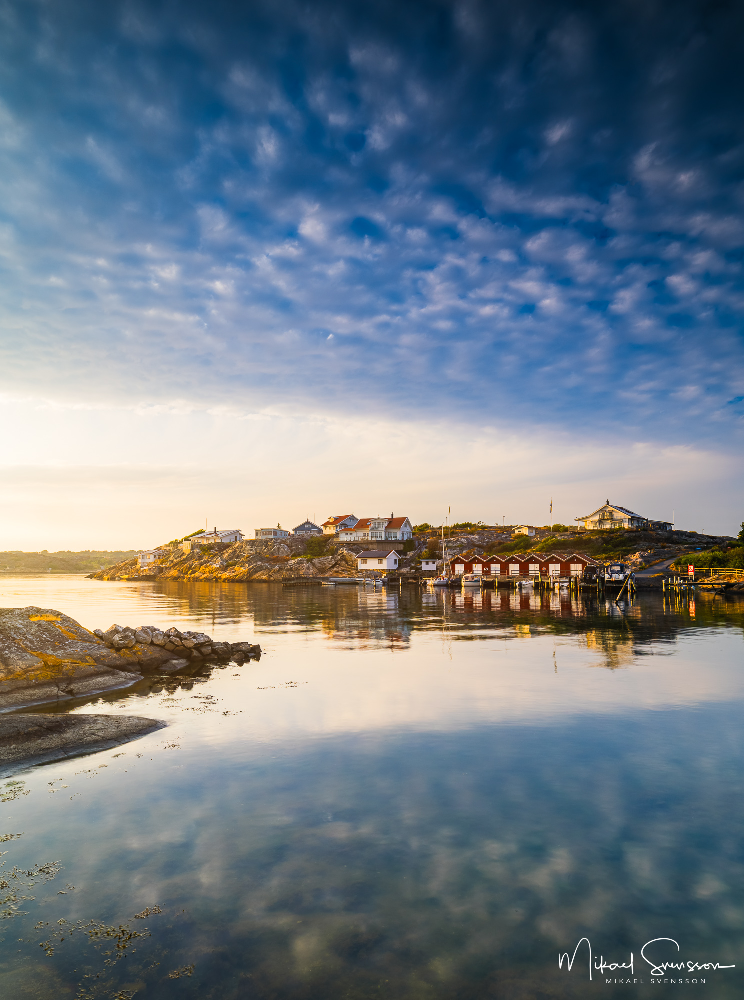 Fint ljus vid Sandvik, Torslanda. Foto: Mikael Svensson