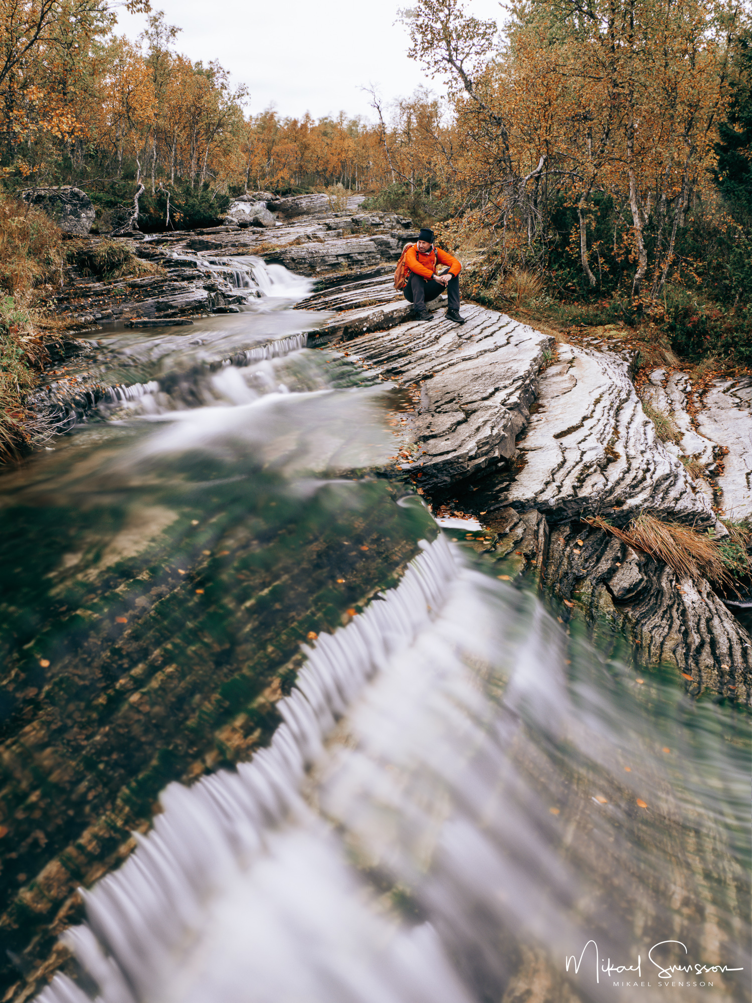Höst vid Livsäterån, Härjedalen.