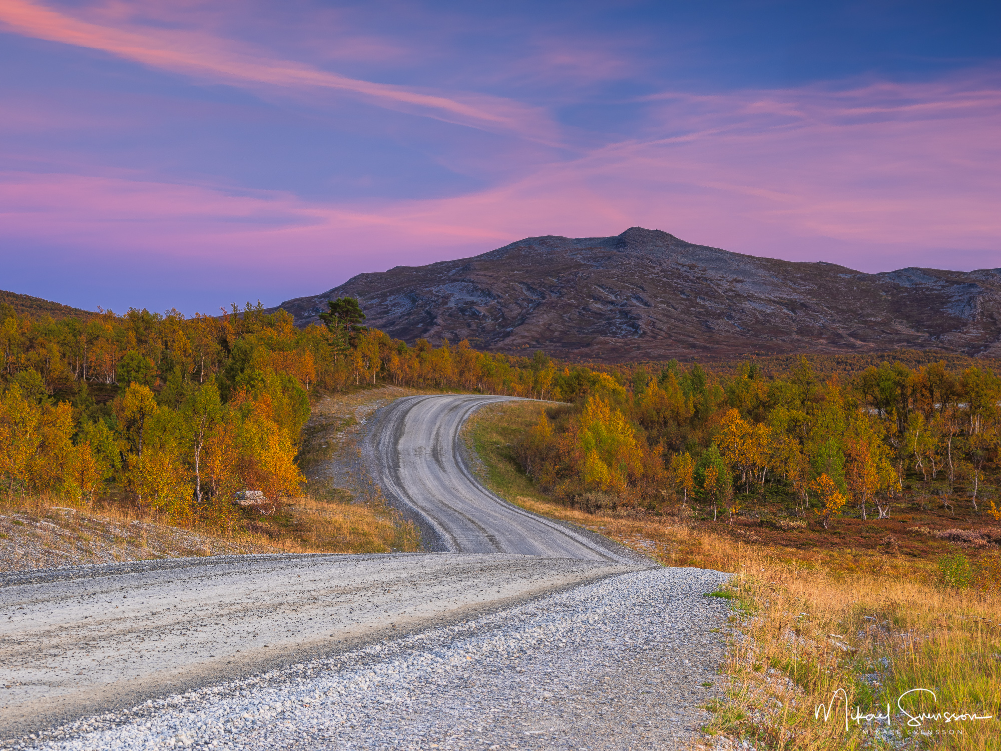 Sträckan mellan Funäsdalen och Mittådalen, vy mot Ånnfjället och Funäsdalen. Flatruetvägen, som förbinder Funäsdalen i söder med Ljungdalen i norr, invigdes den 31 juli 1938. Vägen skyltas inte med nummer, men har beteckningen Z 531 hos Trafikverket.