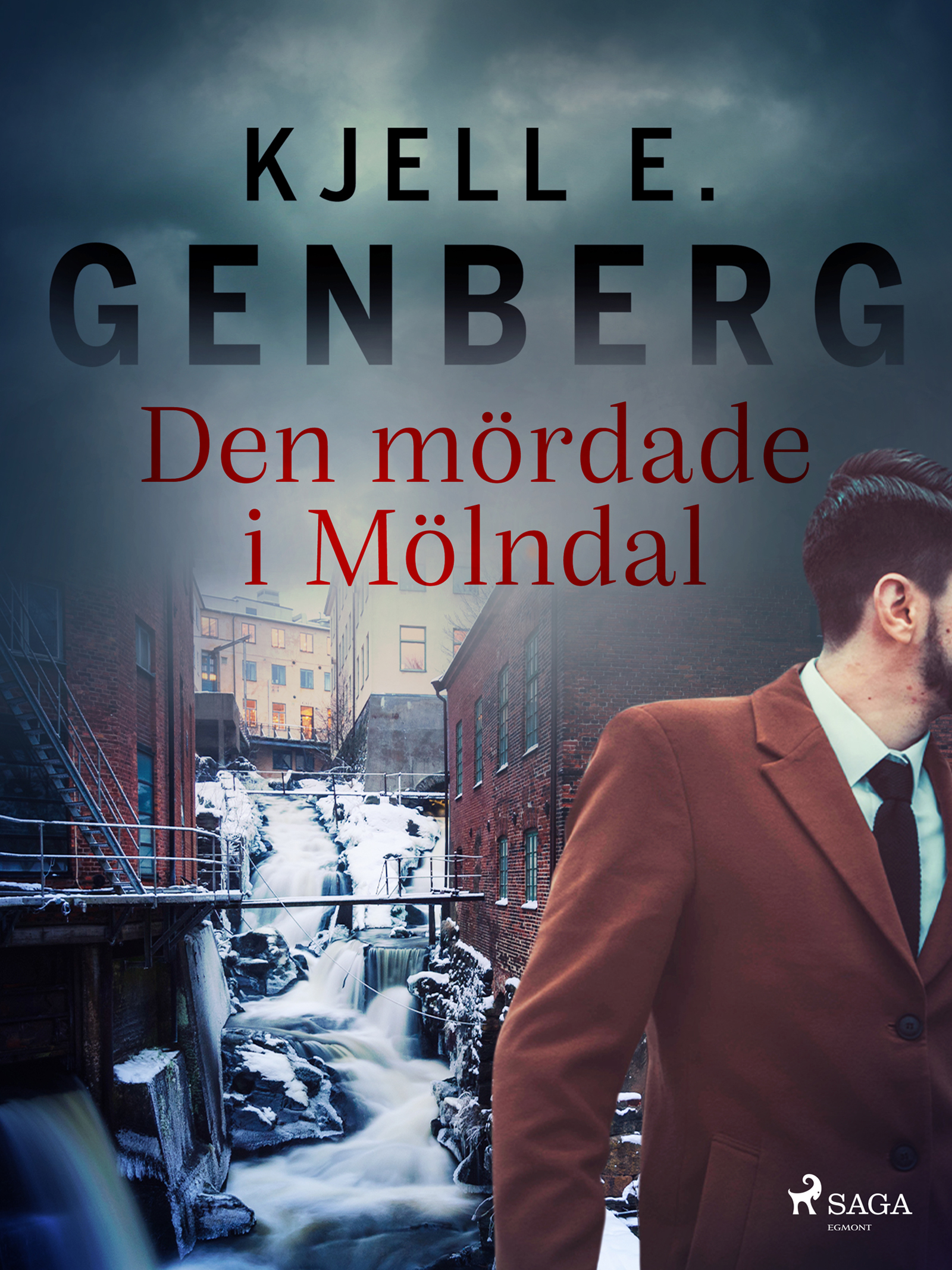 Omslagsbild till Den mördade i Mölndal av Kjell E. Genberg