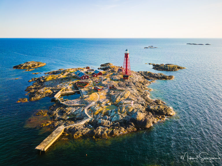 Fyren Pater Noster vid Hamneskär.