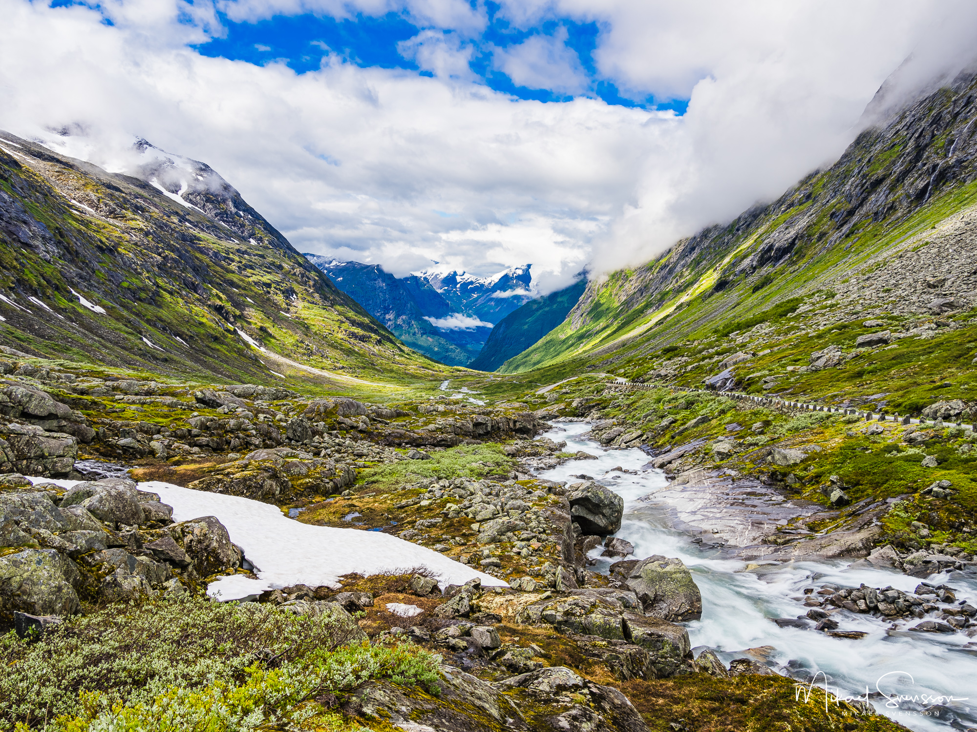 Gamle Strynefjellsvegen, Vestland fylke, Norge