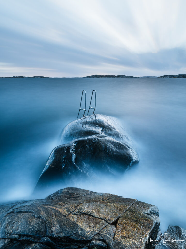 Badstege vid Smithska udden, Göteborg. Foto: Mikael Svensson