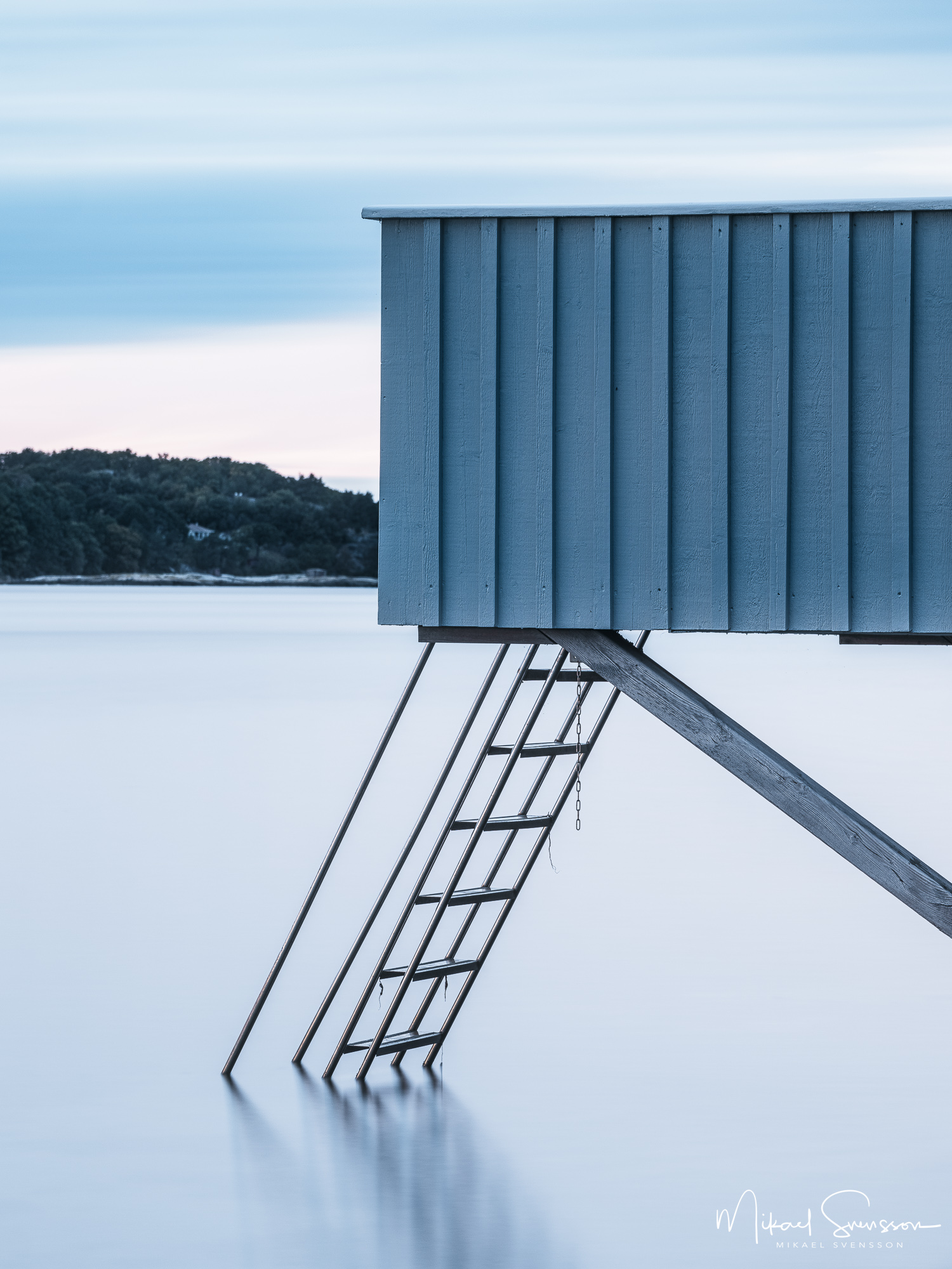 Badtrappa vid Brottkärr, Göteborg.