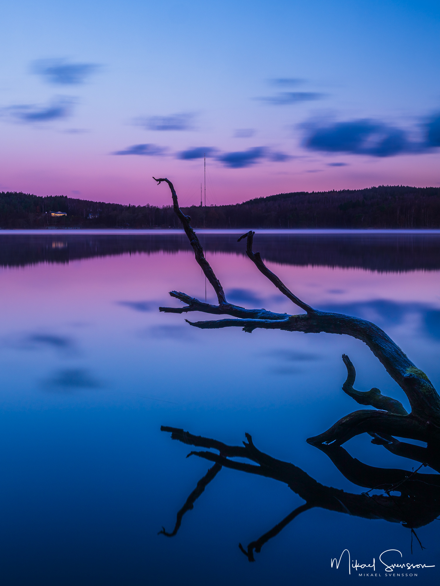 Gryning vid Rådasjön