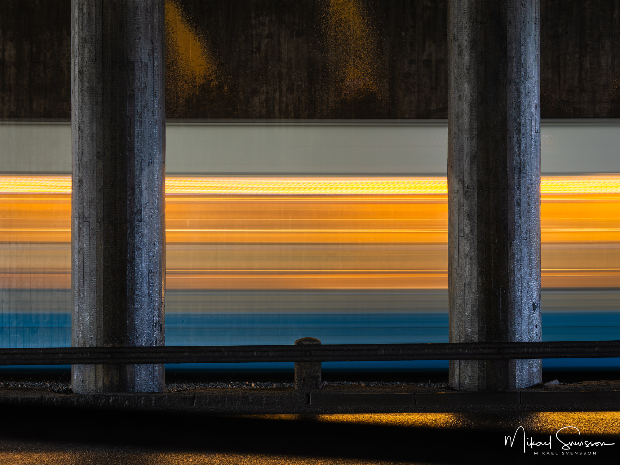 Spårvagn i rörelse, Göteborg.