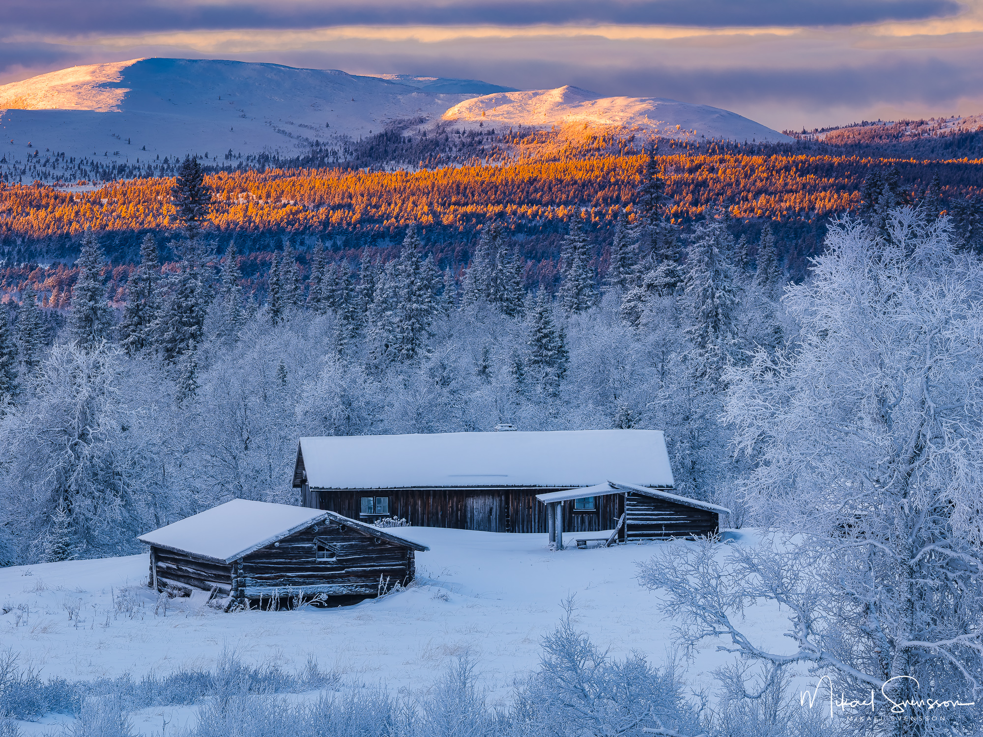 Sörvattensvallarna, Härjedalen