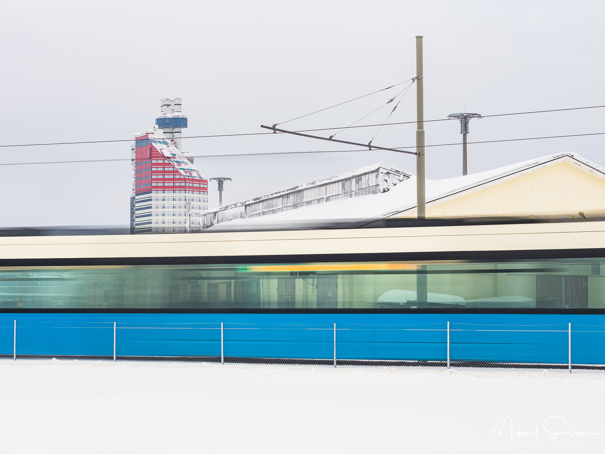 Frihamnen, Göteborg Spårvagn vid Frihamnen, Göteborg