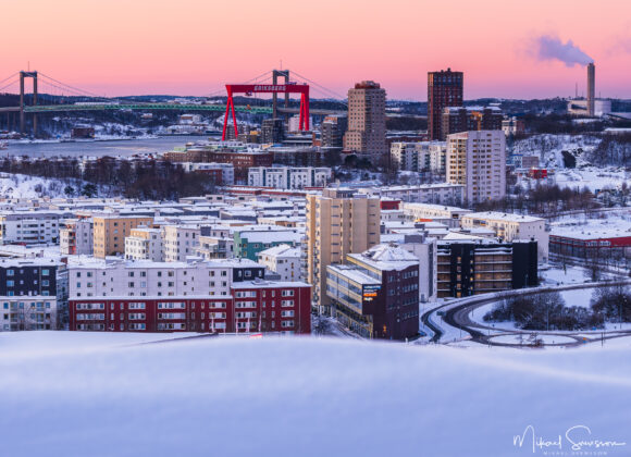 Utsikt från Ramberget, Hisingen
